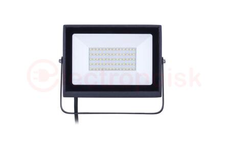 Прожектор светодиодный LED ДО 30 Вт 2400 Лм 6500 К 220-240 В IP65 Серый Симметричный BVP156