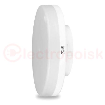 Лампа светодиодная LED 13 Вт 920 Лм 4100К белая GX53 таблетка Elementary Gauss
