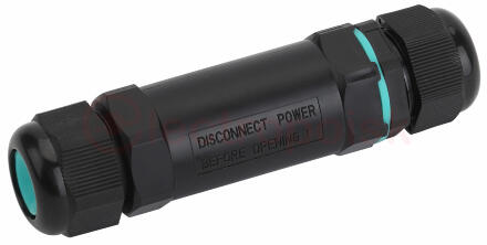 Коннектор кабельный прямой IP68 3-Pin             (10/120/3000) NO-224-1