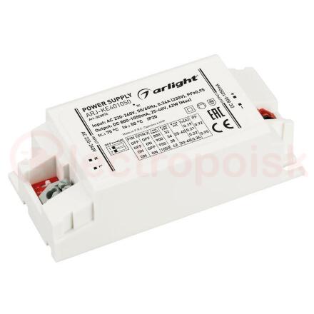Блок питания ARJ-KE401050 (42W, 800-1050mA, PFC) (ARL, IP20 Пластик, 5 лет)