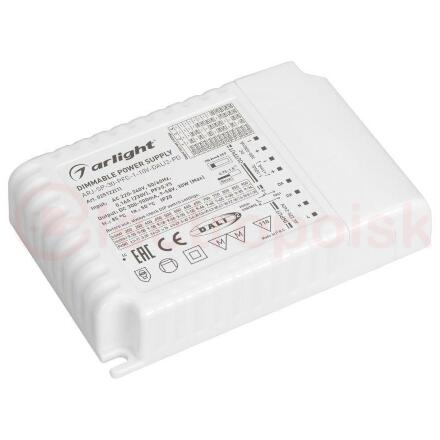 Блок питания ARJ-SP-30-PFC-1-10V-DALI2-PD (30W, 300-900mA) (Arlight, IP20 Пластик, 5 лет)