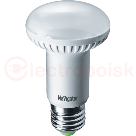 Лампа светодиодная LED зеркальная 8вт E27 R63 белая