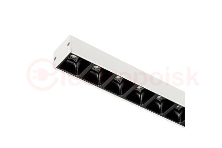 Светильник SNAP-STARLINE-LASER-S1200-26W Day4000 (WH-BK, 80 deg, 48V) (ARL, IP40 Металл, 3 года)
