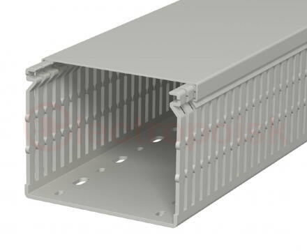 Распределительный кабельный канал LK4 N 80x100x2000 мм (ПВХ, серый)