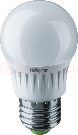 Лампа светодиодная LED 7вт Е27 диммируемая белый шар