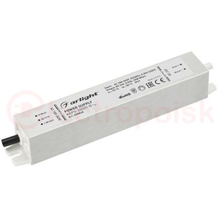 Блок питания ARPV-24020-B (24V, 0.8A, 20W) (ARL, IP67 Металл, 3 года)