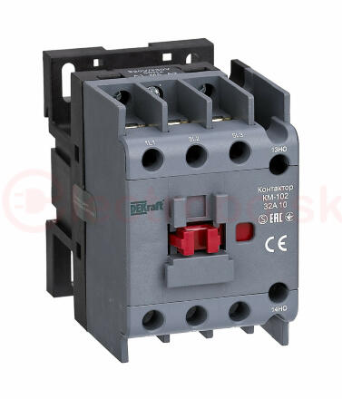 Контактор 32А 110В АС3 АС4 1НО КМ-102