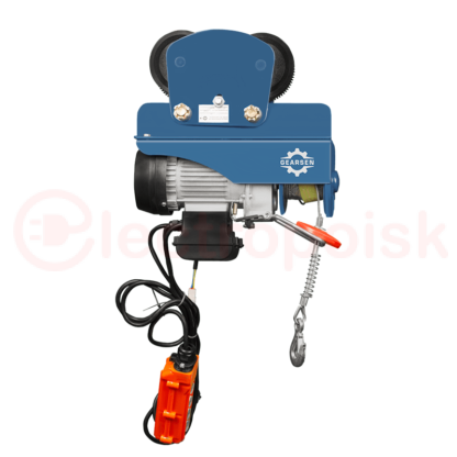 Мини электрическая таль передвижная GEARSEN PA 220 В,  600/1200 кг, 12/6 м