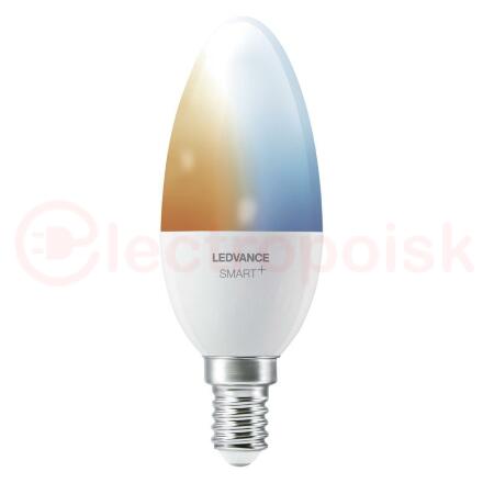 Лампа светодиодная диммируемая LEDVANCE SMART+ свеча, 5Вт (замена 40 Вт), 2700&6500К