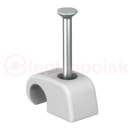 Крепежная скоба с гвоздем 7-12mm, L45