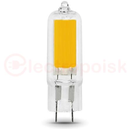 Лампа светодиодная LED 4.5 Вт 400 Лм 4100К белая G4 капсула 220 В стекло Black Gauss