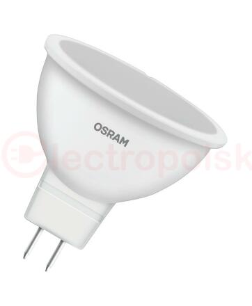 Лампа светодиодная LED 5 Вт GU5.3 6500К 400Лм спот 220 В (замена 35Вт) OSRAM