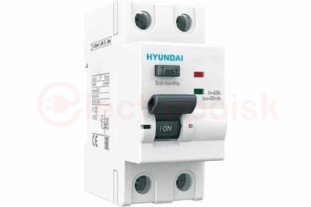 Устройство защитного отключения HRC63S 4PG4S0000C 00025F 4 полюса, 25A, 30mA