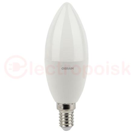 Лампа светодиодная LED Antibacterial Свеча 7,5Вт (замена 75 Вт), 806Лм, 2700 К, цоколь E14 OSRAM