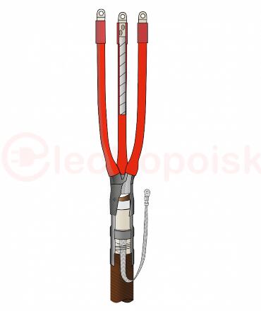 Муфта концевая термоусаживаемая 3КВТпНнг-LS-10-150-240