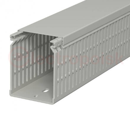 Распределительный кабельный канал LK4 N 80x60x2000 мм (ПВХ, серый)