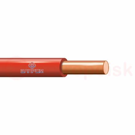 Провод ПуВ нг(А)LS 1х10.0 красный (бухта)