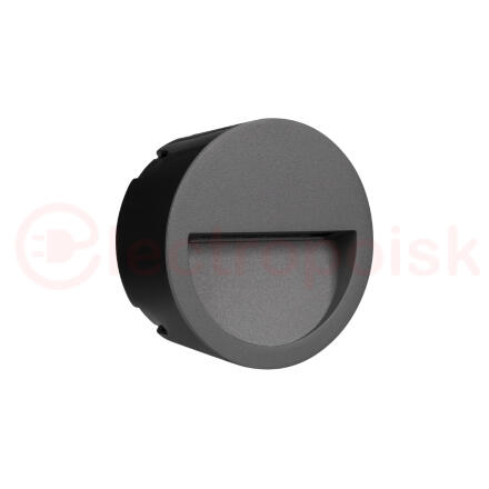 Светильник LTD-TRAIL-R115-4W Warm3000 (GR, 65 deg, 230V) (ARL, IP65 Металл, 3 года)
