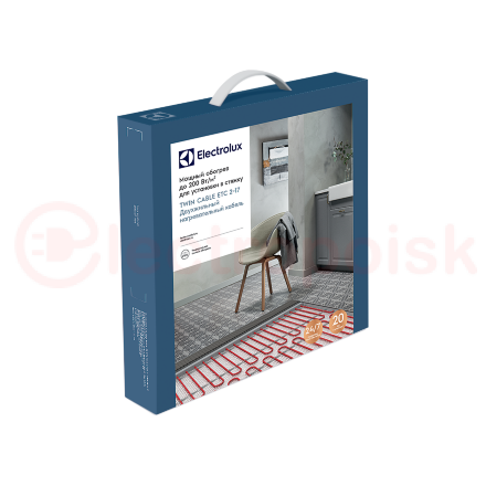 Кабель нагревательный ELECTROLUX Twin Cable 2-17-200