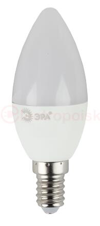 Лампа светодиодная Е14 11Вт свеча теплый белый свет STD LED B35-11W-827-E14 E14 / ЭРА